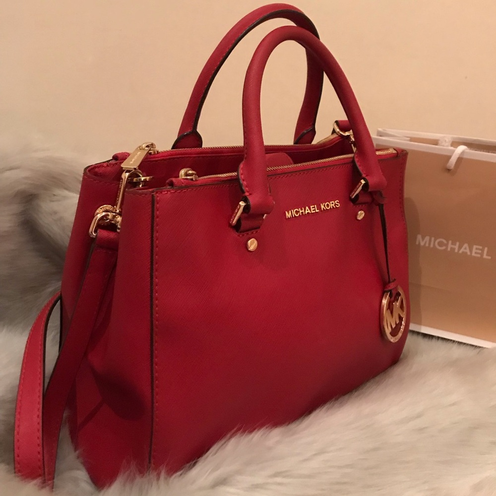 Michael Kors Sutton Medium Satchel Bag